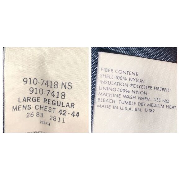 Vintage Men's Walls Insulated Snowmobile Suit with Patches Size L - Picture 11 of 12